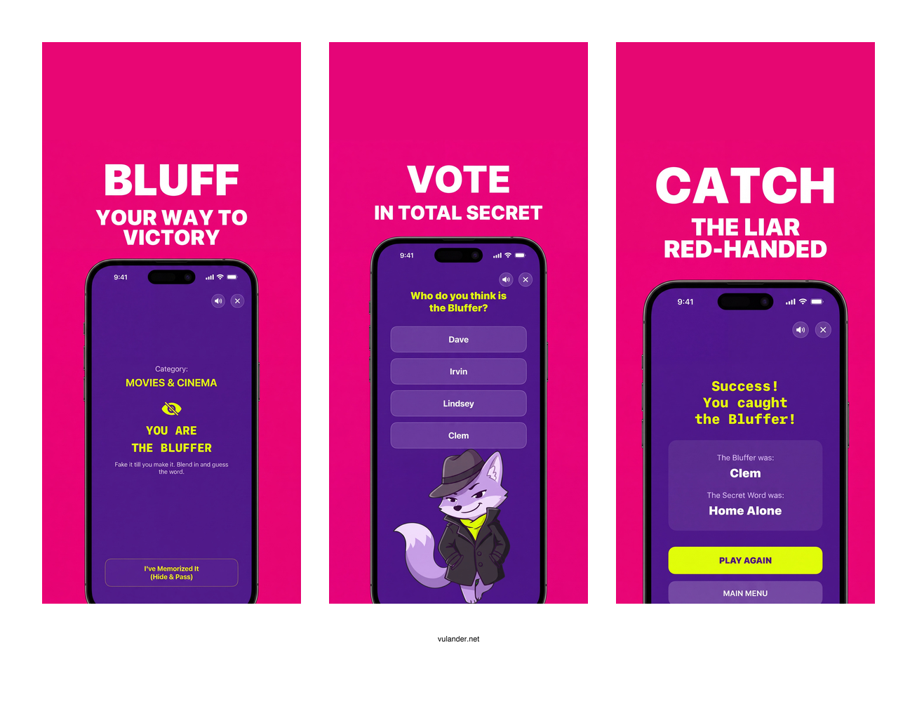 BLUFFER App Showcase - Pass & Play Party Game